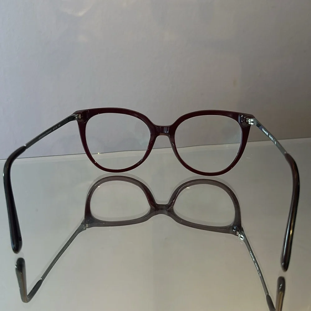 π Coach 5509 prescription replacement frames of blood red - Picture 9 of 15